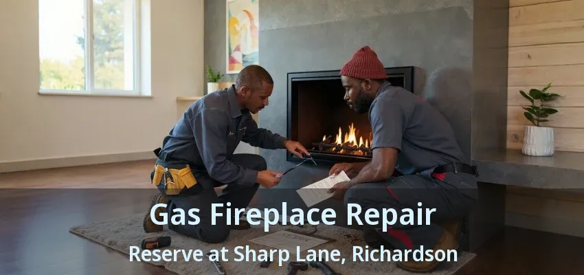 Gas Fireplace Repair Reserve at Sharp Lane, Richardson - TX