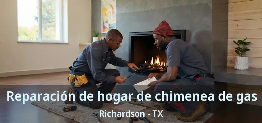 Reparación de hogar de chimenea de gas Richardson - TX