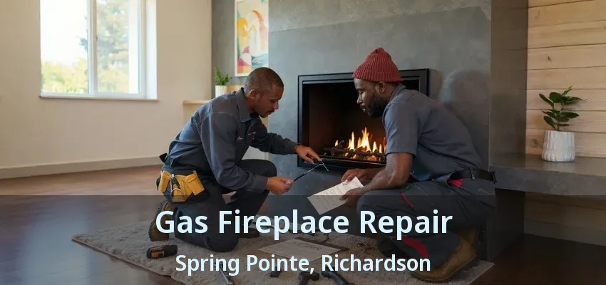 Gas Fireplace Repair Spring Pointe, Richardson - TX