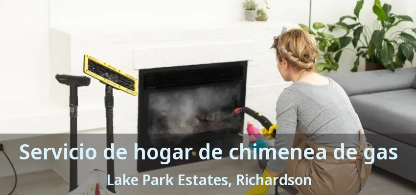 Servicio de hogar de chimenea de gas Lake Park Estates, Richardson - TX