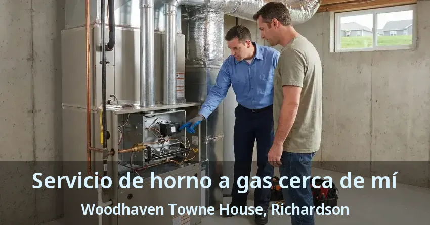 Servicio de horno a gas cerca de mí Woodhaven Towne House, Richardson - TX