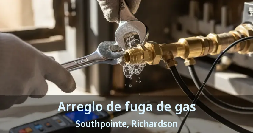 Arreglo de fuga de gas Southpointe, Richardson - TX Arreglo de fuga de gas Southpointe, Richardson - TX