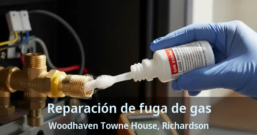 Reparación de fuga de gas Woodhaven Towne House, Richardson - TX