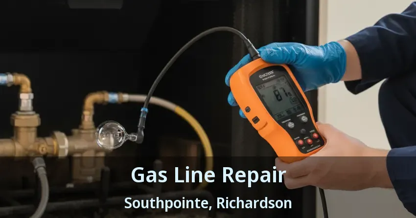 Gas Line Repair Southpointe, Richardson - TX