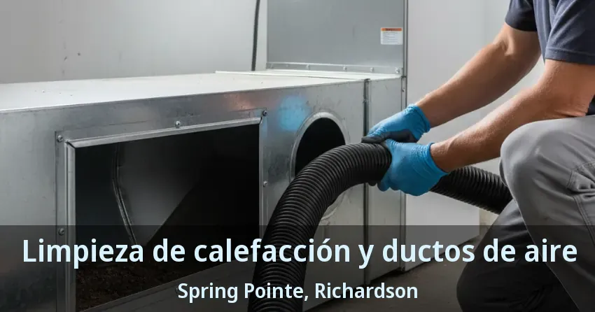 Limpieza de calefacción y ductos de aire Spring Pointe, Richardson - TX