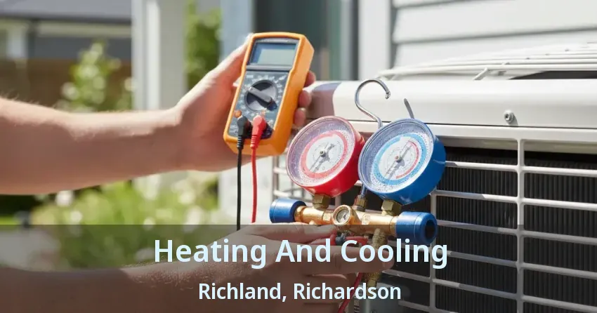 Heating And Cooling Richland, Richardson - TX