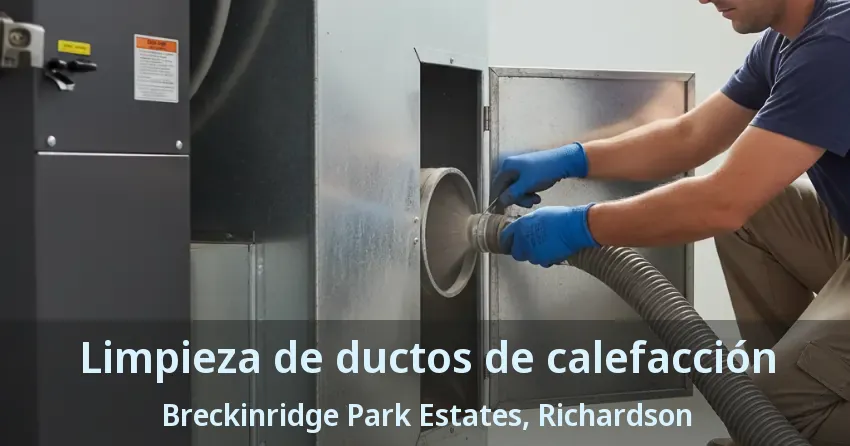 Limpieza de ductos de calefacción Breckinridge Park Estates, Richardson - TX