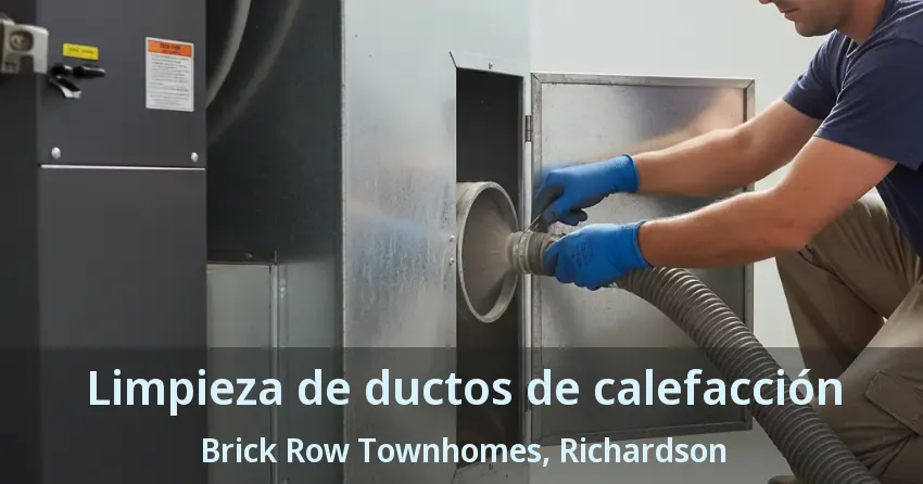 Limpieza de ductos de calefacción Brick Row Townhomes, Richardson - TX