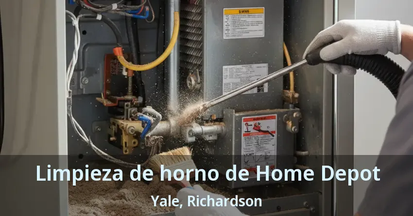 Limpieza de horno de Home Depot Yale, Richardson - TX