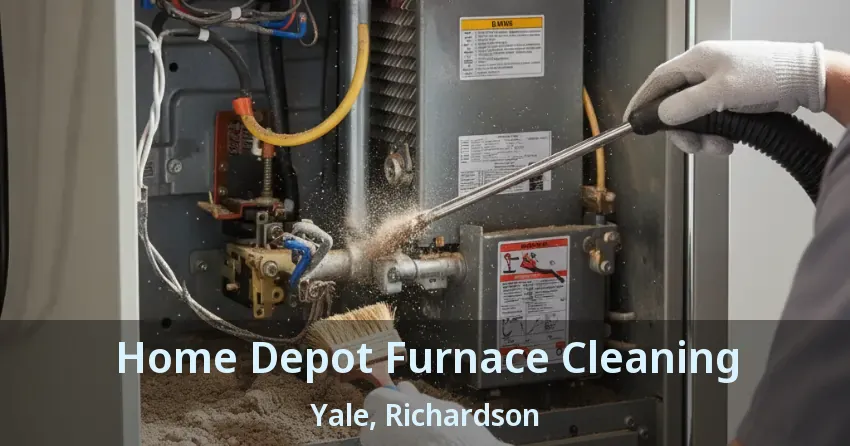 Home Depot Furnace Cleaning Yale, Richardson - TX