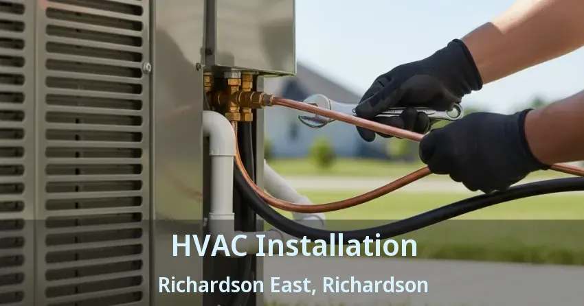HVAC Installation Richardson East, Richardson - TX HVAC Installation Richardson East, Richardson - TX