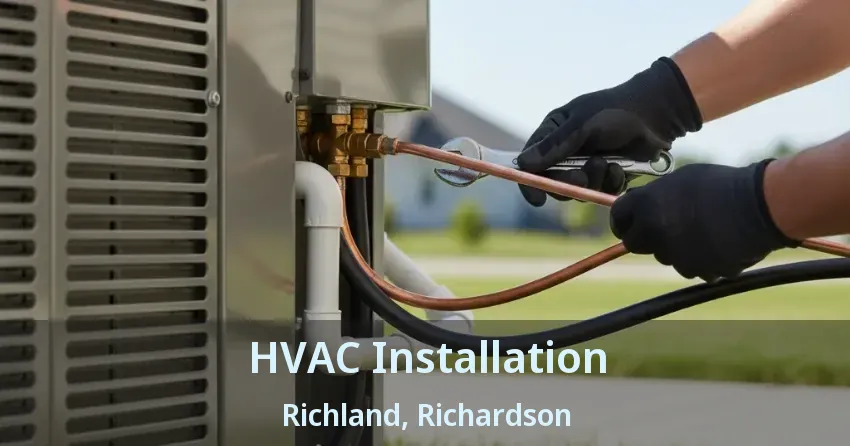 HVAC Installation Richland, Richardson - TX