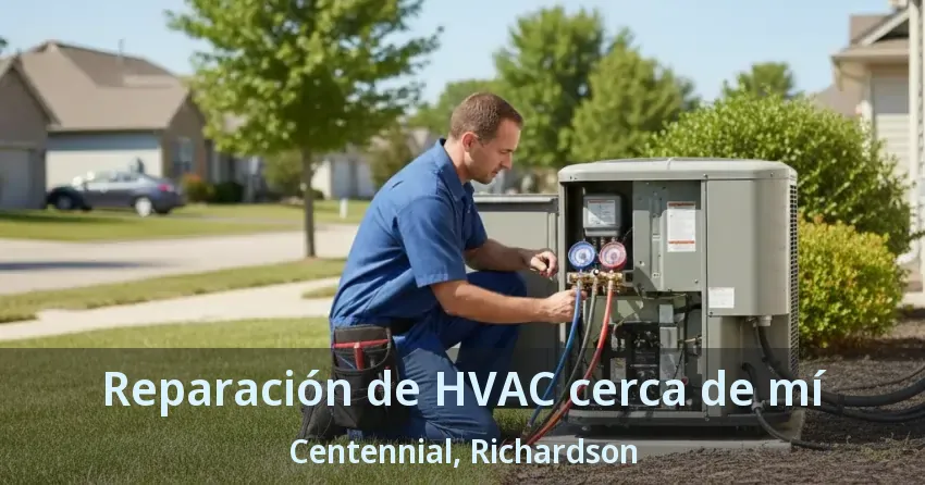 Reparación de HVAC cerca de mí Centennial, Richardson - TX