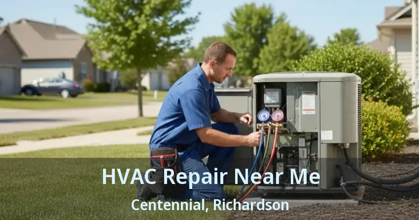 HVAC Repair Near Me Centennial, Richardson - TX