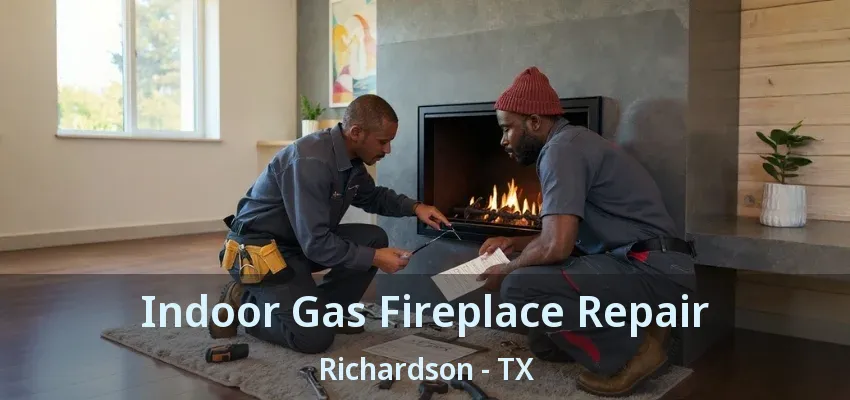 Indoor Gas Fireplace Repair Richardson - TX