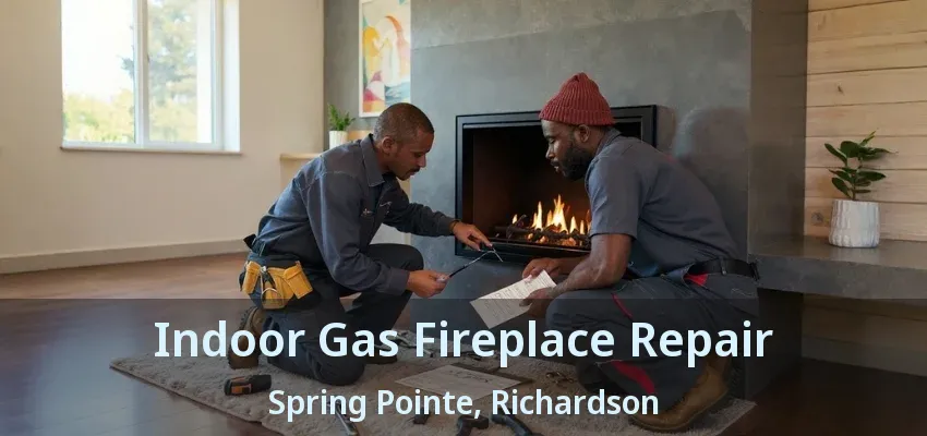 Indoor Gas Fireplace Repair Spring Pointe, Richardson - TX