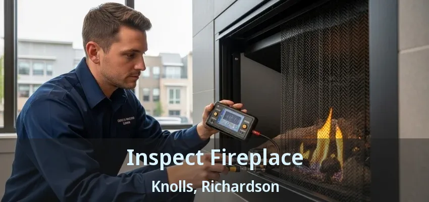 Inspect Fireplace Knolls, Richardson - TX