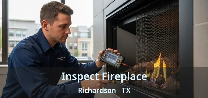 Inspect Fireplace Richardson - TX
