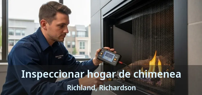 Inspeccionar hogar de chimenea Richland, Richardson - TX