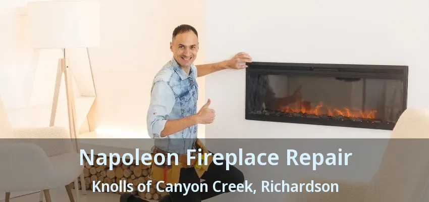 Napoleon Fireplace Repair Knolls of Canyon Creek, Richardson - TX