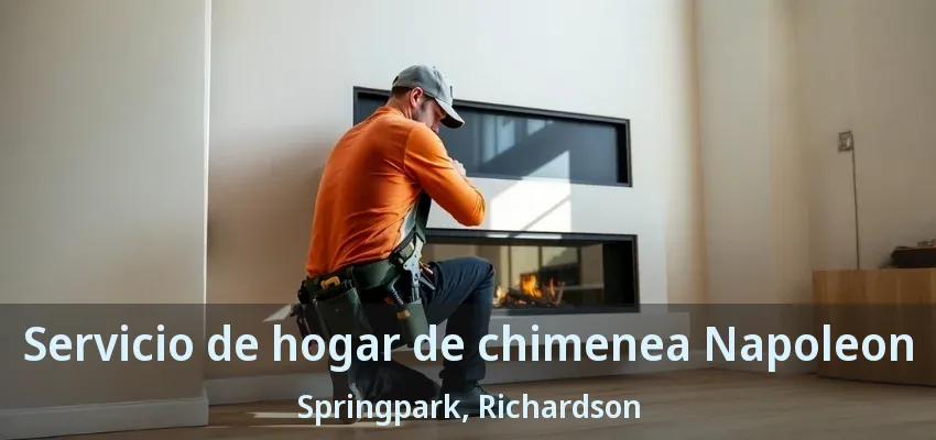 Servicio de hogar de chimenea Napoleon Springpark, Richardson - TX
