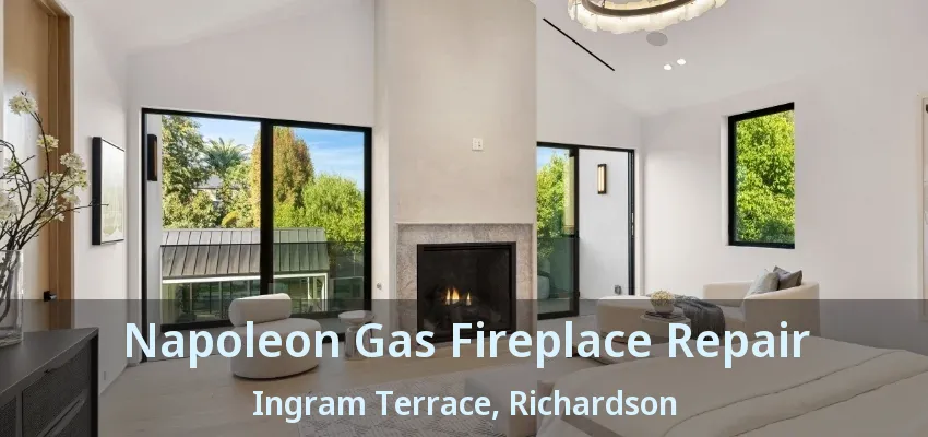 Napoleon Gas Fireplace Repair Ingram Terrace, Richardson - TX