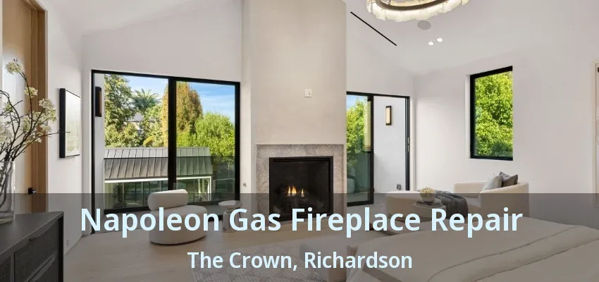 Napoleon Gas Fireplace Repair The Crown, Richardson - TX