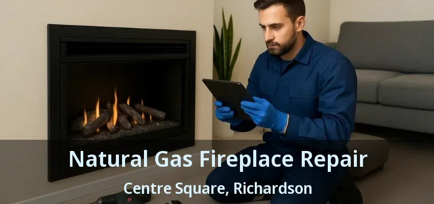 Natural Gas Fireplace Repair Centre Square, Richardson - TX