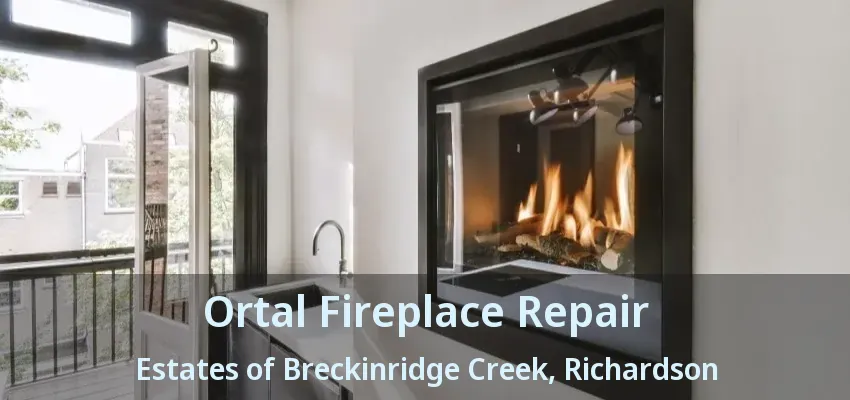 Ortal Fireplace Repair Estates of Breckinridge Creek, Richardson - TX