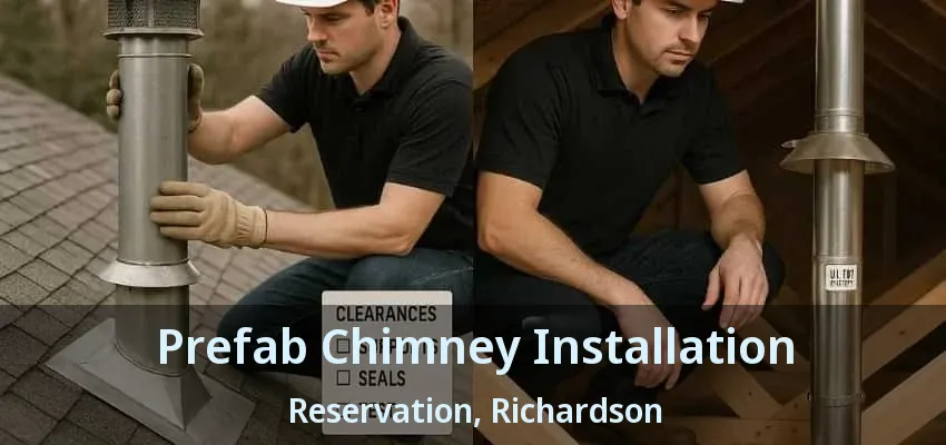Prefab Chimney Installation Reservation, Richardson - TX
