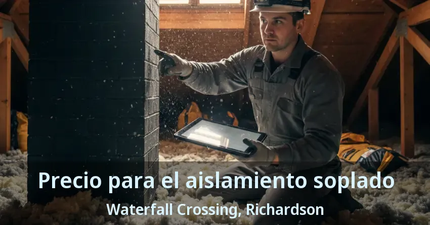 Precio para el aislamiento soplado Waterfall Crossing, Richardson - TX