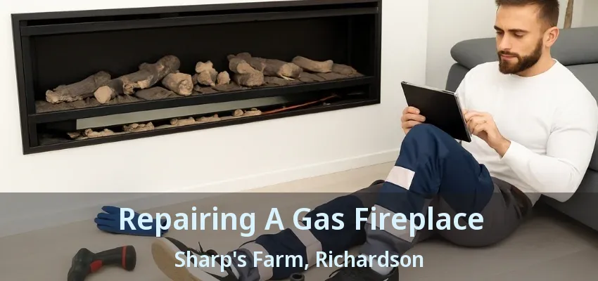 Repairing A Gas Fireplace Sharp's Farm, Richardson - TX