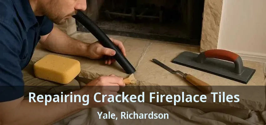Repairing Cracked Fireplace Tiles Yale, Richardson - TX