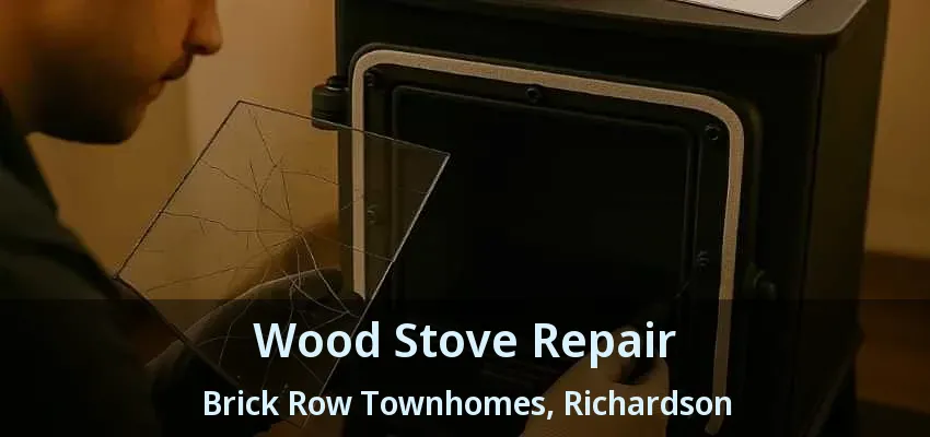 Wood Stove Repair Brick Row Townhomes, Richardson - TX