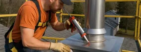 Prefab Chimney Installation Richardson