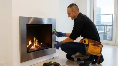 Wood Burning Fireplace Inspection Richardson